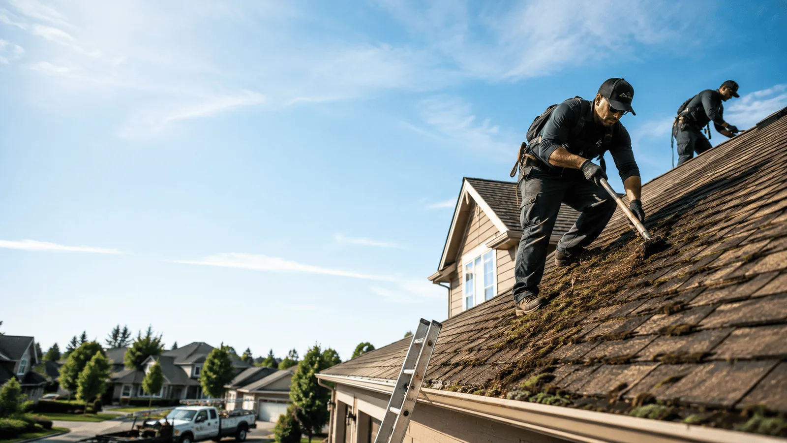 Roof Moss Removal in Tully, NY near me
